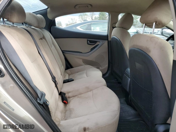 2014 Hyundai Elantra Limited with VIN 5NPDH4AE1EH542956, listed as a Copart auction lot 51448885 with 196,160 mi miles and Clean Title. Bid and sale history available at carsss.com. Image 10.
