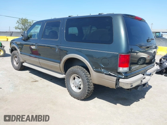 2001 Ford Excursion Limited z VIN 1FMNU43S41EA40094, wystawiony jako IAAI lot #42203605 z przebiegiem 113 220 mil mil oraz . Historia ofert i sprzedaży dostępna na DreamBid. Obrazek 3.