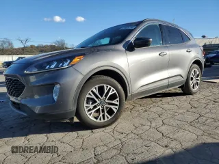 2021 Ford Escape SEL Hybrid z VIN 1FMCU9CZ5MUA90658, wystawiony jako Copart lot #81908174 z przebiegiem 87 598 mil mil oraz Szkoda całkowita • Salvage title. Historia ofert i sprzedaży dostępna na DreamBid. Obrazek 1.