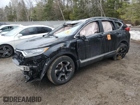 2018 Honda CR-V Touring with VIN 2HKRW2H95JH113242, listed as a Copart auction lot 48065595 with 0 mi miles and Non Repairable. Bid and sale history available at carsss.com. Image 1.