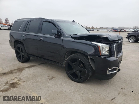 2020 GMC Yukon Denali with VIN 1GKS2CKJ7LR176011, listed as a Copart auction lot 82443504 with 60,252 mi miles and Salvage Title. Bid and sale history available at carsss.com. Image 4.