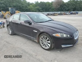 2013 Jaguar XF I4 RWD with VIN SAJWA0ES9DPU02213, listed as a Copart auction lot 69713934 with 104,088 mi miles and Salvage Title. Bid and sale history available at carsss.com. Image 4.