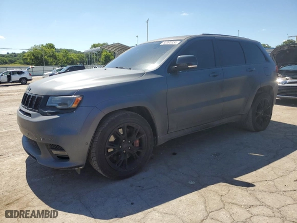 2021 Jeep Grand Cherokee SRT with VIN 1C4RJFDJ3MC541736, listed as a Copart auction lot 60395554 with 39,233 mi miles and Clean Title. Bid and sale history available at carsss.com. Image 1.