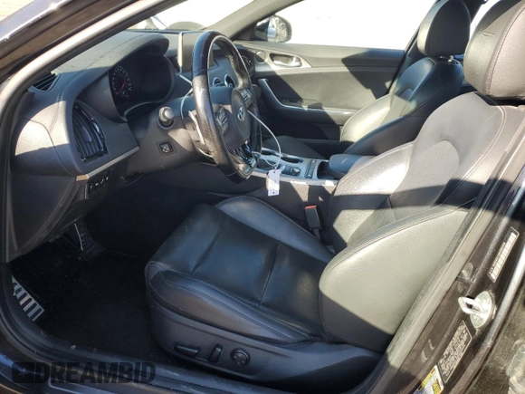 2019 Kia Stinger GT1 with VIN KNAE45LC2K6062459, listed as a Copart auction lot 85746864 with 113,895 mi miles and Salvage Title. Bid and sale history available at DreamBid. Image 7.