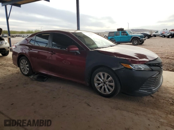 2020 Toyota Camry LE with VIN 4T1C11AK9LU916474, listed as a Copart auction lot 48053055 with 137,210 mi miles and Clean Title. Bid and sale history available at carsss.com. Image 4.