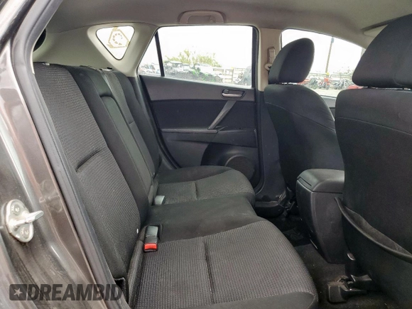 2013 Mazda 3 i Touring with VIN JM1BL1L76D1825166, listed as a Copart auction lot 63293535 with 148,176 mi miles and Salvage title. Bid and sale history available at DreamBid. Image 10.