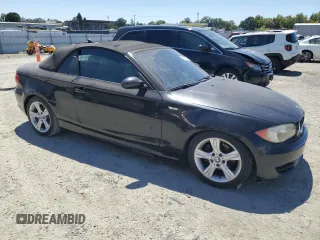 2008 BMW 1 Series 128i with VIN WBAUL73558VE88787, listed as a Copart auction lot 64285035 with 267,985 mi miles and Clean title. Bid and sale history available at DreamBid. Image 4.