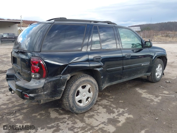 2002 Chevrolet TrailBlazer LS with VIN 1GNDT13SX22308464, listed as a IAAI auction lot 41225470 with 127,370 mi miles. Bid and sale history available at carsss.com. Image 4.