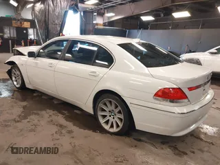 2003 BMW 7 Series 745Li with VIN WBAGN63463DR08268, listed as a IAAI auction lot 41355287 with 210,333 mi miles and . Bid and sale history available at DreamBid. Image 3.