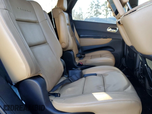 2016 Dodge Durango Citadel z VIN 1C4RDJEG3GC486240, wystawiony jako Copart lot #41580915 z przebiegiem 126 459 mil mil oraz Szkoda całkowita • Salvage title. Historia ofert i sprzedaży dostępna na DreamBid. Obrazek 11.
