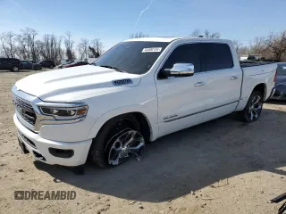 2019 Ram 1500 Limited z VIN 1C6SRFHT0KN771720, wystawiony jako Copart lot #80977214 z przebiegiem 88 622 mil mil oraz Szkoda całkowita • Salvage title. Historia ofert i sprzedaży dostępna na DreamBid. Obrazek 1.