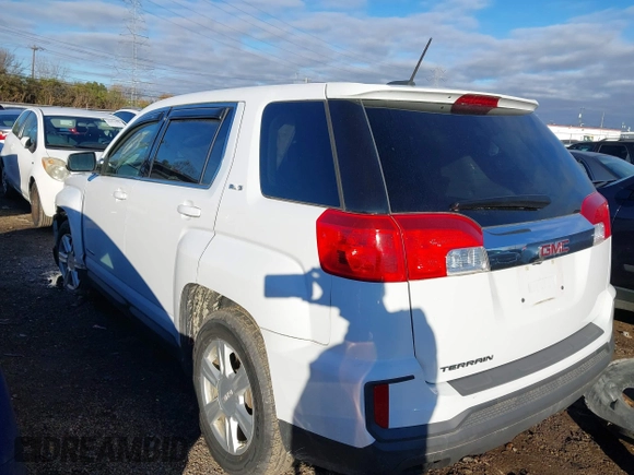 2016 GMC Terrain SLE with VIN 2GKALMEK2G6333836, listed as a IAAI auction lot 40810413 with 35,292 mi miles and . Bid and sale history available at carsss.com. Image 3.