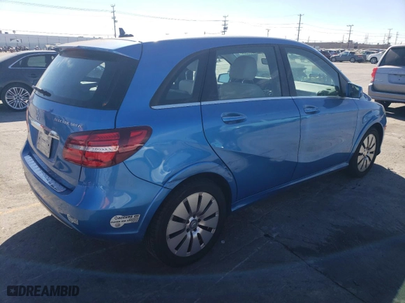 2015 Mercedes-Benz B-Class with VIN WDDVP9AB0FJ006248, listed as a Copart auction lot 67593964 with 49,953 mi miles and Clean Title. Bid and sale history available at carsss.com. Image 3.