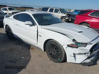 2020 Ford Mustang GT with VIN 1FA6P8CF5L5159453, listed as a IAAI auction lot 41976366 with 30,408 mi miles. Bid and sale history available at carsss.com. Image 1.