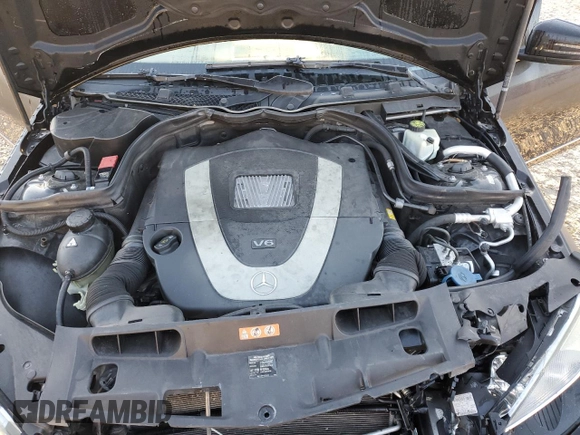 2011 Mercedes-Benz C with VIN WDDGF5EB8BA520485, listed as a Copart auction lot 48721045 with 167,179 mi miles and Salvage Title. Bid and sale history available at carsss.com. Image 12.