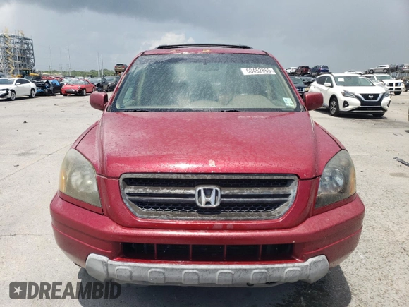 2005 Honda Pilot EX-L z VIN 5FNYF18505B001357, wystawiony jako Copart lot #60452865 z przebiegiem 189 862 mil mil oraz Szkoda całkowita • Salvage title. Historia ofert i sprzedaży dostępna na DreamBid. Obrazek 5.