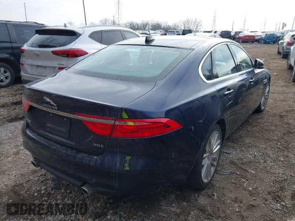 2018 Jaguar XF with VIN SAJBE4EV5JCY56577, listed as a IAAI auction lot 41520046 with 90,307 mi miles and . Bid and sale history available at DreamBid. Image 4.