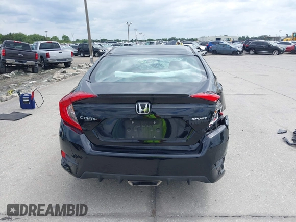 2019 Honda Civic Sport with VIN 19XFC2F85KE015159, listed as a IAAI auction lot 41993276 with 82,542 mi miles and . Bid and sale history available at DreamBid. Image 17.