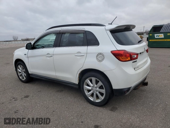 2015 Mitsubishi Outlander Sport 2.4 GT with VIN 4A4AR4AW3FE046558, listed as a Copart auction lot 86577404 with 139,311 mi miles and Salvage Title. Bid and sale history available at carsss.com. Image 2.