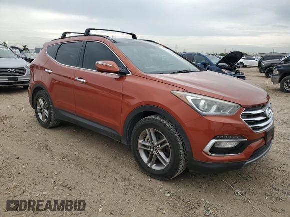 2017 Hyundai Santa Fe 2.4L z VIN 5XYZUDLB6HG411375, wystawiony jako Copart lot #50551165 z przebiegiem 35 597 mil mil oraz Czysty tytuł • Clean title. Historia ofert i sprzedaży dostępna na DreamBid. Obrazek 4.