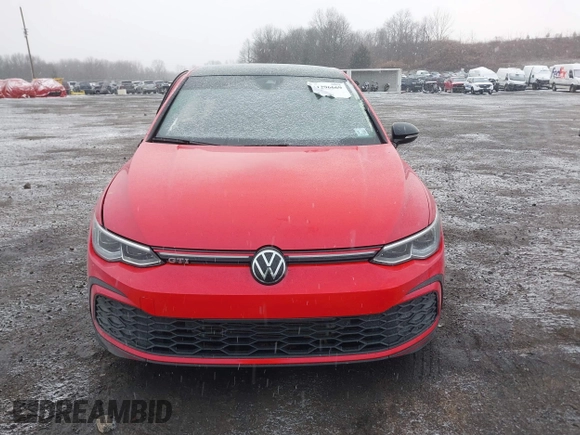 2023 Volkswagen Golf GTI 40th Anniversary Edition with VIN WVW9A7CD9PW191503, listed as a IAAI auction lot 41296669 with 25,306 mi miles. Bid and sale history available at carsss.com. Image 13.