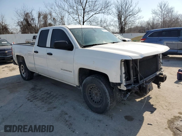 2014 Chevrolet Silverado 1500 Work Truck with VIN 1GCRCPEH7EZ289189, listed as a Copart auction lot 48919915 with 166,329 mi miles and Salvage Title. Bid and sale history available at DreamBid. Image 4.