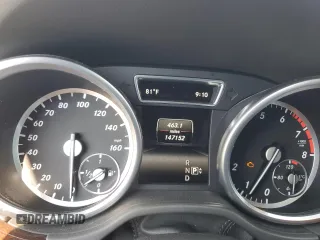2015 Mercedes-Benz M 350 with VIN 4JGDA5HB2FA555743, listed as a Copart auction lot 65165695 with 147,152 mi miles and Salvage title. Bid and sale history available at DreamBid. Image 9.