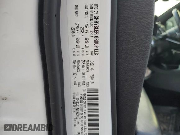 2014 Dodge Durango R/T z VIN 1C4SDJCT4EC405812, wystawiony jako Copart lot #50532865 z przebiegiem 174 236 mil mil oraz Szkoda całkowita • Salvage title. Historia ofert i sprzedaży dostępna na DreamBid. Obrazek 15.