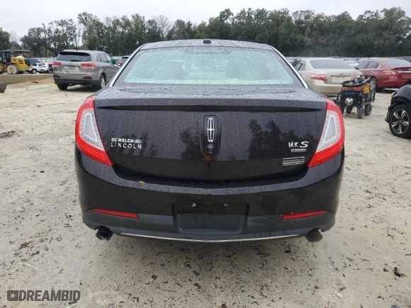 2013 Lincoln MKS EcoBoost with VIN 1LNHL9FT9DG606096, listed as a Copart auction lot 41960395 with 73,943 mi miles and Salvage Title. Bid and sale history available at carsss.com. Image 6.