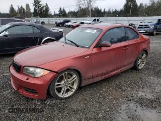 2008 BMW 1 Series 135i with VIN WBAUC73548VF24047, listed as a Copart auction lot 86259884 with 230,708 mi miles and Salvage Title. Bid and sale history available at carsss.com. Image 1.