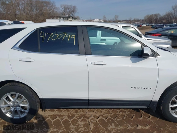 2023 Chevrolet Equinox LT with VIN 3GNAXTEG8PS218253, listed as a IAAI auction lot 41700749 with 28,100 mi miles. Bid and sale history available at carsss.com. Image 13.