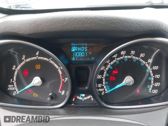2015 Ford Fiesta SE with VIN 3FADP4EJ9FM175123, listed as a IAAI auction lot 41948452 with 130,801 mi miles. Bid and sale history available at carsss.com. Image 15.