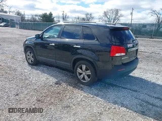 2013 Kia Sorento EX with VIN 5XYKU3A66DG331196, listed as a IAAI auction lot 41714474 with 139,250 mi miles and . Bid and sale history available at DreamBid. Image 3.