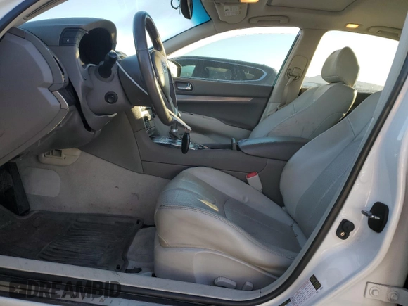 2013 Infiniti G37 x with VIN JN1CV6AR2DM766439, listed as a Copart auction lot 46060045 with 136,844 mi miles and Salvage Title. Bid and sale history available at DreamBid. Image 7.
