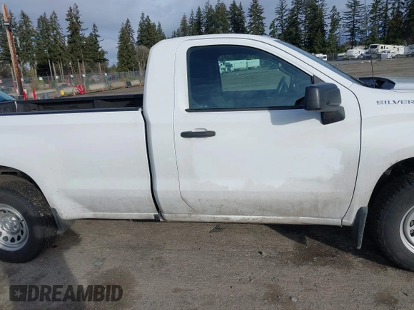2021 Chevrolet Silverado 1500 Work Truck with VIN 3GCNWAEKXMG273176, listed as a IAAI auction lot 41632014 with 99,075 mi miles. Bid and sale history available at carsss.com. Image 13.