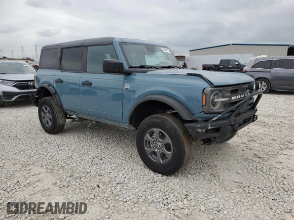 2022 Ford Bronco with VIN 1FMEE5BP5NLB10929, listed as a Copart auction lot 53460175 with 85,192 mi miles and Salvage title. Bid and sale history available at DreamBid. Image 4.