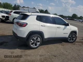 2019 Jeep Compass Limited с VIN 3C4NJDCB1KT620224, выставлен на аукционе Copart как лот 62383615 с пробегом 75 679 миль миль и Списание • Salvage title. История ставок и продаж доступна на DreamBid. Изображение 3.