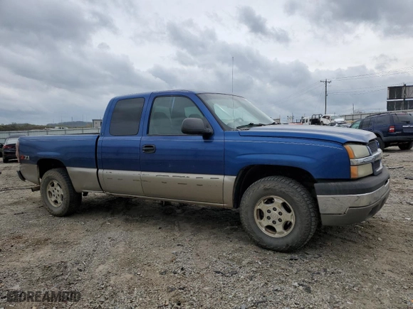 2003 Chevrolet Silverado 1500 LS with VIN 2GCEK19T731114010, listed as a Copart auction lot 49889495 with 186,877 mi miles and Clean Title. Bid and sale history available at carsss.com. Image 4.