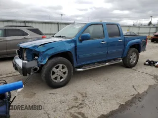 2012 GMC Canyon SLE2 with VIN 1GTH6PFE3C8115761, listed as a Copart auction lot 53527645 with 107,779 mi miles and Salvage title. Bid and sale history available at DreamBid. Image 1.