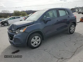 2018 Chevrolet Trax LS with VIN 3GNCJKSB4JL155618, listed as a Copart auction lot 49639925 with 102,538 mi miles and Salvage Title. Bid and sale history available at carsss.com. Image 1.
