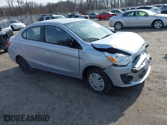2017 Mitsubishi Mirage ES with VIN ML32F3FJ4HHF12680, listed as a IAAI auction lot 41467148 with 49,089 mi miles and . Bid and sale history available at DreamBid. Image 1.
