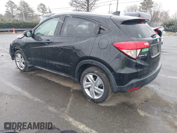 2019 Honda HR-V EX with VIN 3CZRU5H52KM704011, listed as a IAAI auction lot 41616517 with 57,921 mi miles. Bid and sale history available at carsss.com. Image 3.