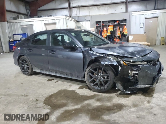 2025 Honda Civic Sport z VIN 2HGFE2F52SH524812, wystawiony jako Copart lot #56414975 z przebiegiem 5 928 mil mil oraz Szkoda całkowita • Salvage title. Historia ofert i sprzedaży dostępna na DreamBid. Obrazek 4.