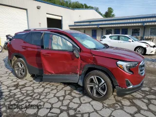 2020 GMC Terrain SLT with VIN 3GKALVEVXLL246773, listed as a Copart auction lot 67335694 with 97,127 mi miles and Salvage title. Bid and sale history available at DreamBid. Image 4.