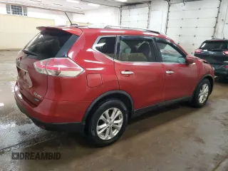 2014 Nissan Rogue S with VIN 5N1AT2MM4EC757621, listed as a Copart auction lot 48037485 with 155,123 mi miles and Clean Title. Bid and sale history available at carsss.com. Image 3.
