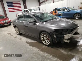2015 Chrysler 200 C with VIN 1C3CCCEG8FN674070, listed as a Copart auction lot 52426375 with 171,662 mi miles and Salvage Title. Bid and sale history available at carsss.com. Image 4.