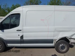 2017 Ford Transit Cargo with VIN 1FTYE1CM4HKB25432, listed as a IAAI auction lot 41830840 with 184,829 mi miles and . Bid and sale history available at carsss.com. Image 14.