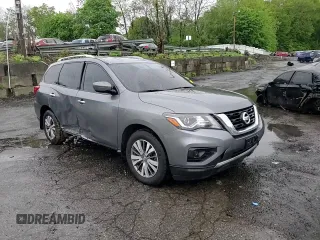 2020 Nissan Pathfinder S with VIN 5N1DR2AM0LC644908, listed as a Copart auction lot 56165085 with 48,331 mi miles and Salvage title. Bid and sale history available at DreamBid. Image 14.