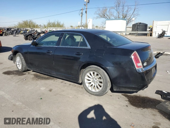 2012 Chrysler 300 with VIN 2C3CCAAG9CH201079, listed as a Copart auction lot 80343504 with 137,593 mi miles and Salvage Title. Bid and sale history available at DreamBid. Image 2.