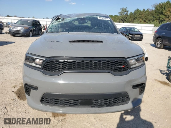 2022 Dodge Durango GT Plus with VIN 1C4RDHDG6NC199921, listed as a Copart auction lot 77528704 with 38,226 mi miles and Salvage Title. Bid and sale history available at DreamBid. Image 5.